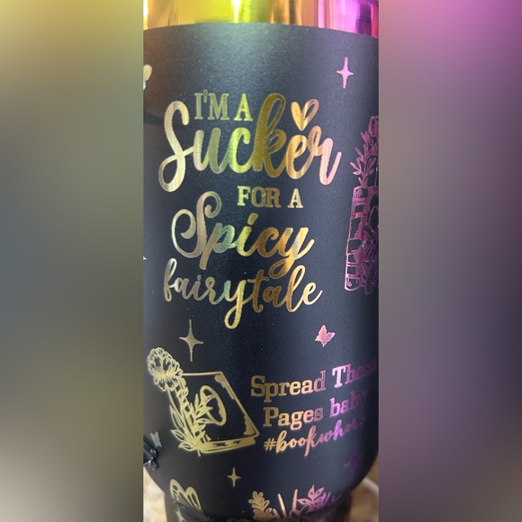 SMUT themed laser engraved tumbler 40oz - Picture 6 of 11